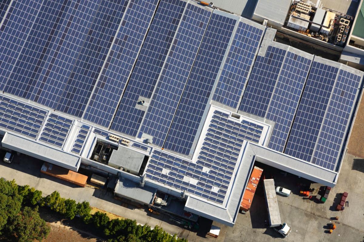 Commercial Solar Installation